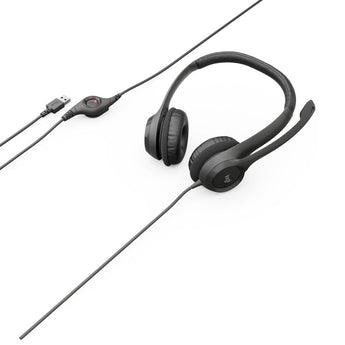 Logitech H390C black USB-C headset for clear calls with noise cancellation