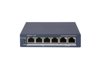 4Ports L2 Smart Managed 4 Gigabit RJ45 PoE ports 2 Gigabit RJ45 port