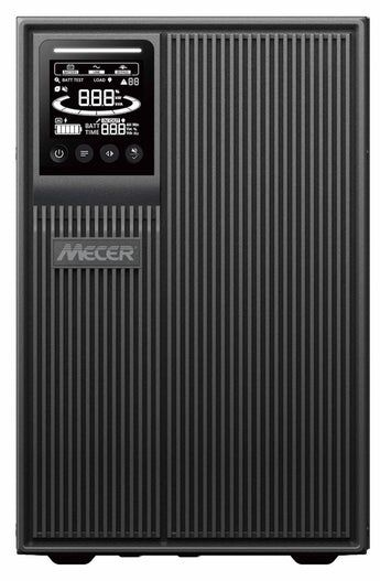 MECER INNOVA Basic G2 3KVA ON-LINE TOWER UPS PF 0.9/ Internal Battery 6 x 12V/9Ah + NMC Network Card. - Battery Warranty 6 Months.