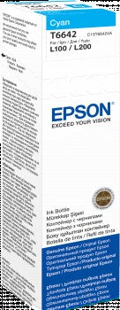 Epson 664 Cyan Ink Bottle 70ml (C13T66424A) for EcoTank L Series printers