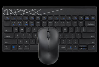 8000GT - Multi-mode wireless keyboard and mouse combo - Mini