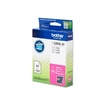 Brother High Yield Magenta Ink Cartridge for DCPJ105 and MFCJ200 Printers - SKU: 8ZC84200240