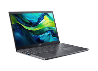 Acer Aspire A515-58GM laptop featuring an RTX 2050, Intel i5, 8GB RAM, 512GB SSD, and running Windows 11 Home.