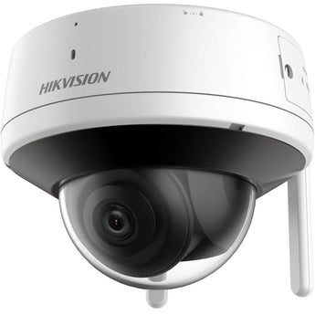 Hikvision 4MP Wireless Outdoor Dome Network Camera 2.8mm Two Way Built-in Audio. IP66 IR up to 30m