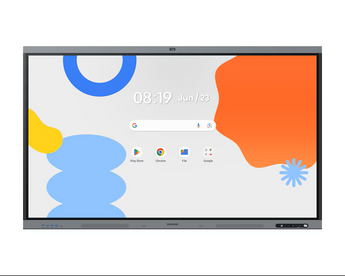 SAMSUNG 65" Android Interactive Display Android 14 EDLA Certified Resolution: 3840 x 2160 UHD 400nit Brightness Build in Speakers HDMI out 40 PTS touch Wi-Fi & BT Built-in Camera 7 YEAR ONSITE WARRANTY