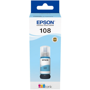 Epson 108 Ink Bottle Ligh Cyan 70ml for L8050 / L18050