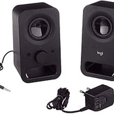Logitech Z150 Midnight Black Stereo Speakers with 3.5mm jack
