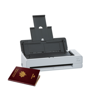 Ricoh A4 40ppm/80ipm Duplex ADF + Single Feed (Return Scan) USB3.2 LED Workgroup Scanner