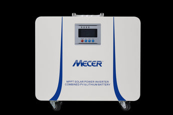 Mecer 1kW Lithium Battery with 820W MPPT Solar Charger, 25.6V 50Ah - ideal for load shedding and portable power solutions.