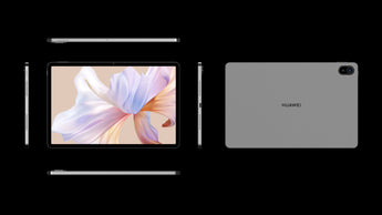 Huawei Tablet Kirin 710A in Nebula Gray running HarmonyOS 2 with 4GB RAM