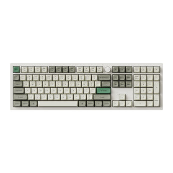 Keychron Q6 Max QMK/VIA Wireless Custom Mechanical Keyboard KSA Gateron Red Jupiter Switches - Shell White