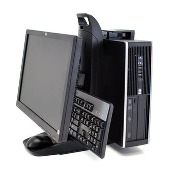 HP QK549AA iWC Integrated Work Center - SFF PC & LCD Stand
