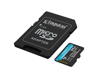 Kingston Canvas Go Plus 64GB MicroSDXC Card