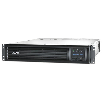 APC Smart-UPS 3000VA LCD RM 2U 230V with SmartConnect Rack, model SMT3000RMI2UC, providing battery backup and surge protection.