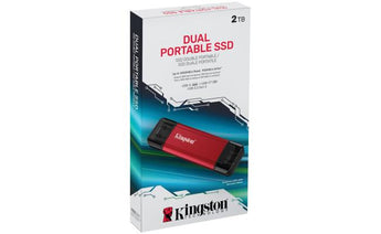 Kingston SPSD/2TB 2TB Dual Interface Portable SSD