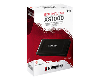 Kingston XS1000 1TB External SSD - USB 3.2 Gen 2