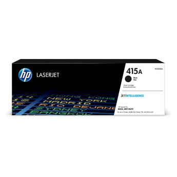 HP 415A Black LaserJet Toner Cartridge for office printers (SKU: W2030A)