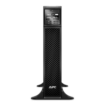 APC Smart-UPS SRT 3000VA 230V Tower UPS with 8 C13 outlets, double conversion online for consistent power.