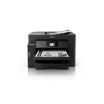 Epson EcoTank Pro M15180 A3 mono all-in-one printer with Wi-Fi and Ethernet connectivity for business use.