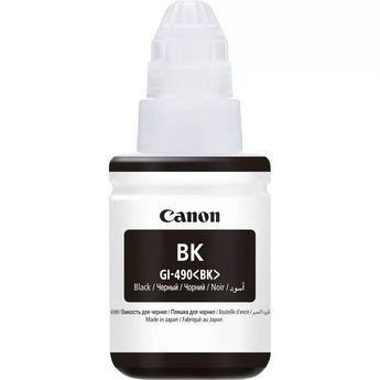 Canon GI490 Black Ink Bottle for PIXMA MegaTank Printers (SKU: 0663C001AB)