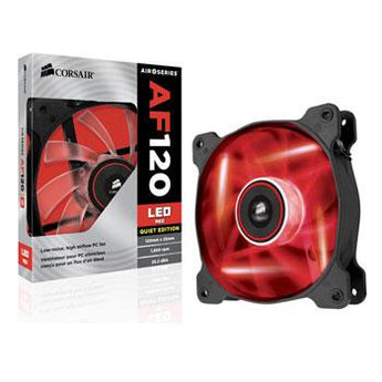 Corsair AF120 Red LED - 120mm Quiet Case Fan