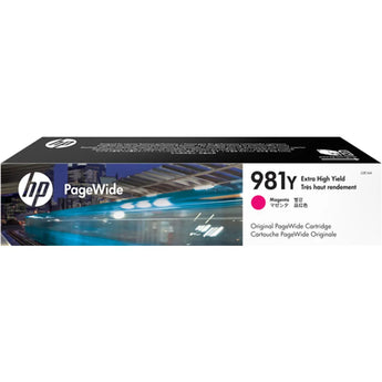 HP 981Y High Yield Magenta Original PageWide Cartridge (L0R14A) for HP PageWide Enterprise Color MFPs