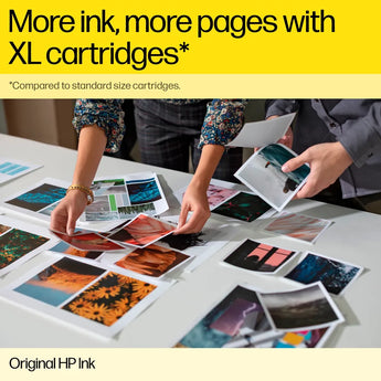 HP 305XL High Yield Tri-Color Original Ink Cartridge (3YM63AE) for HP DeskJet printers. Crisp text and vivid colors.