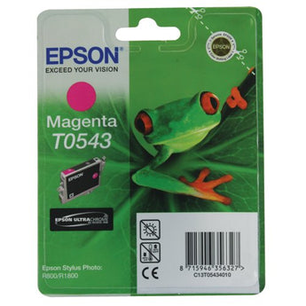 Epson T0543 Magenta Ink Cartridge (C13T05434010) - Frog Series