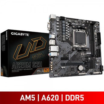 Gigabyte A620M S2H AMD AM5 Micro ATX Motherboard