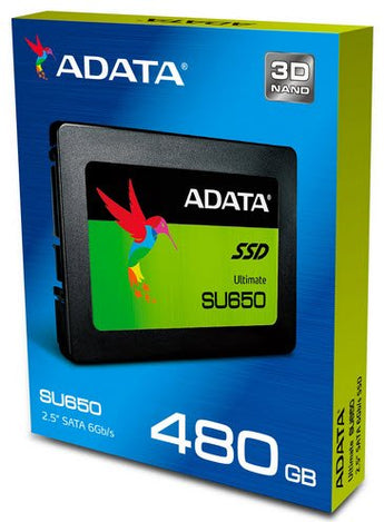 ADATA Ultimate SU650 480GB 2.5" SATA III SSD