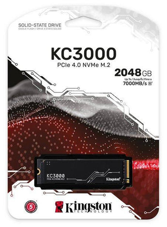 Kingston KC3000 2TB M.2 NVMe PCIe Gen4 SSD