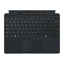 Microsoft Surface Pro Type Cover with Slim Pen 2, Black, model 8X8-00153. Keyboard and pen combination.