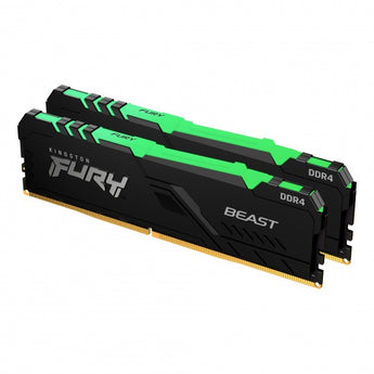 Kingston HyperX Fury RGB 64GB (2x32GB) DDR4 3000MHz CL16 Memory Kit