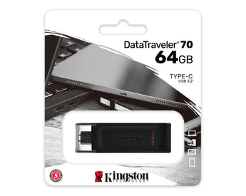 Kingston DataTraveler 70 64GB USB-C Flash Drive