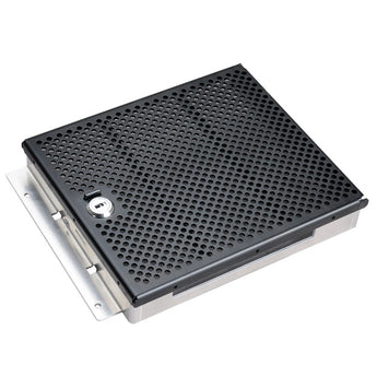 Lian-Li BZ-503 Black 3x 5.25" Drive Bay Bezel with Key Lock