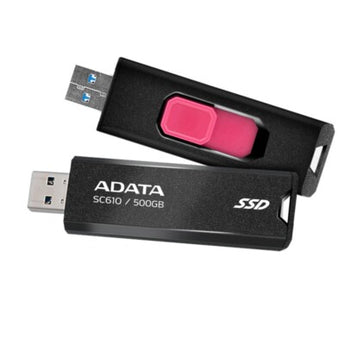 ADATA SC610 1TB External SSD - USB 3.2 Gen2, 550MB/s Read/Write