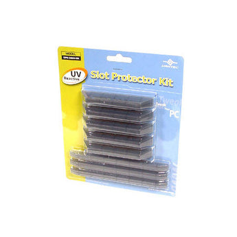 Vantec SPK-08UV-BK Slot Protector Kit - UV Reactive Black