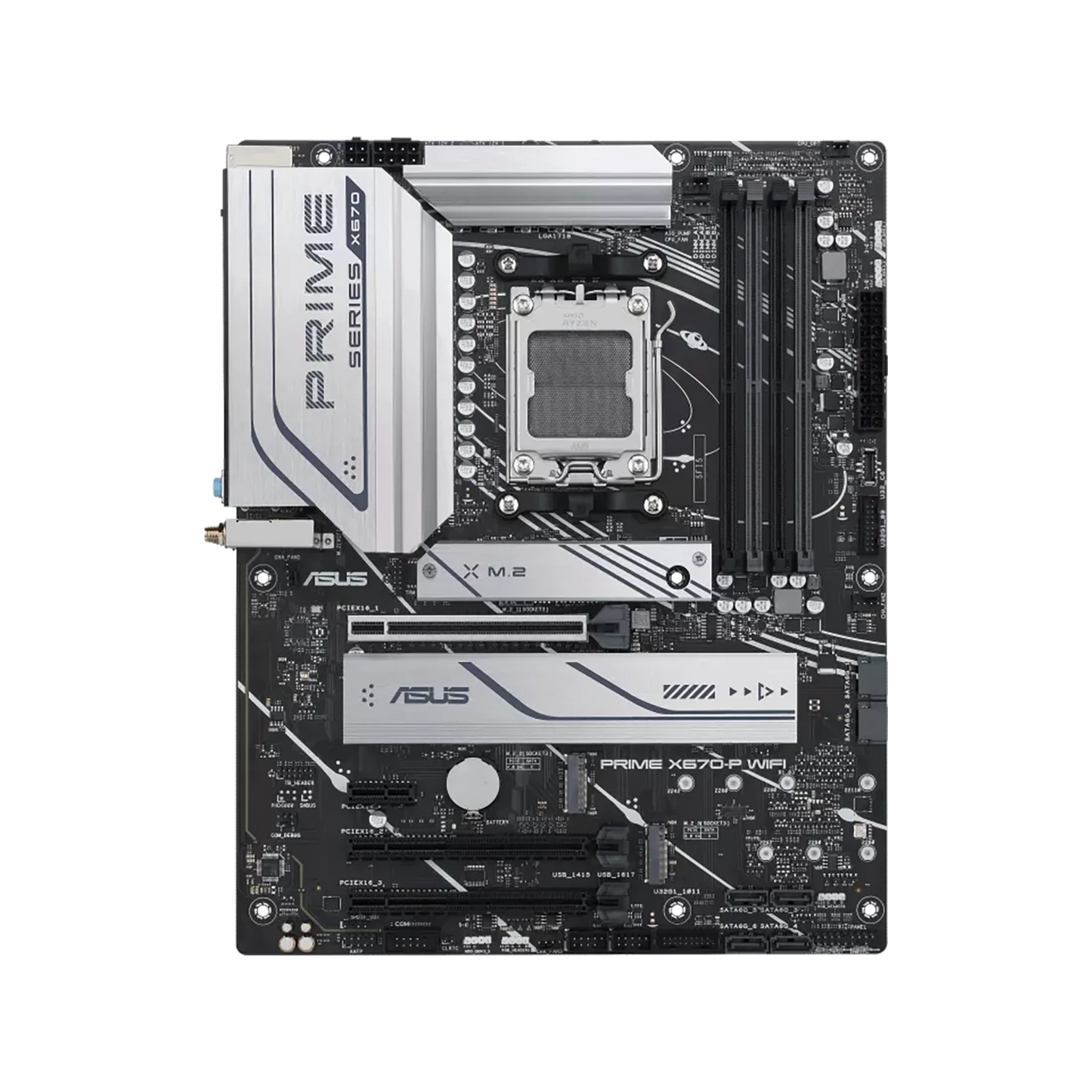  - Asus AMD X670-P Ryzen AM5 ATX Prime Motherboard - NexGen Computing