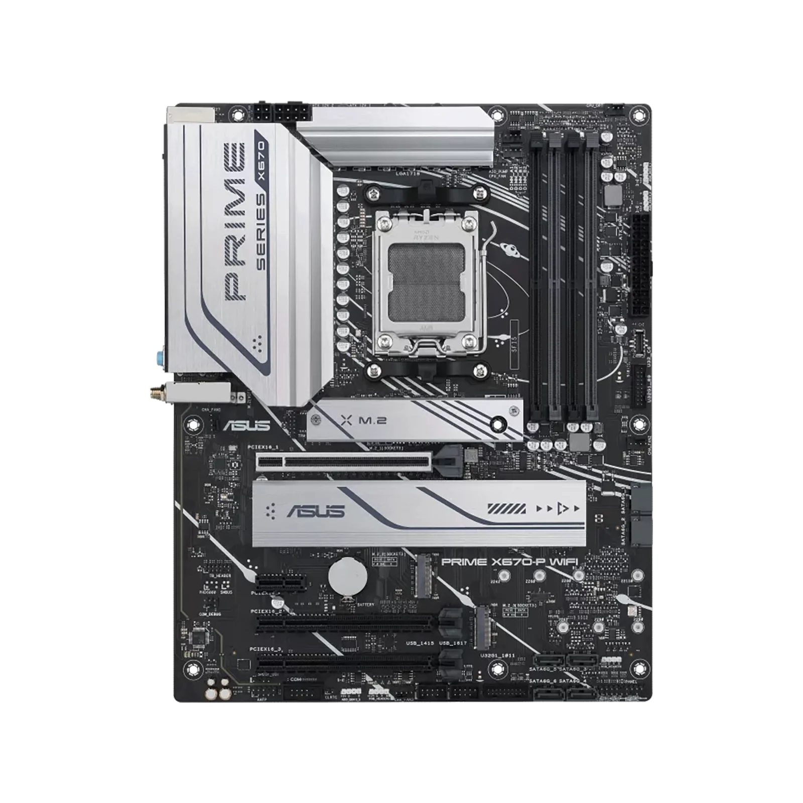  - Asus AMD X670-P Ryzen AM5 ATX Prime Motherboard - NexGen Computing