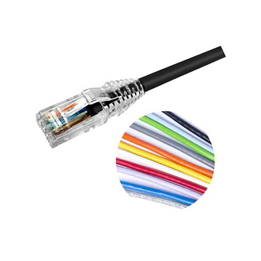  - CommScope CAT-6 UTP LSZH 1M Grey Leads Cable - NexGen Computing