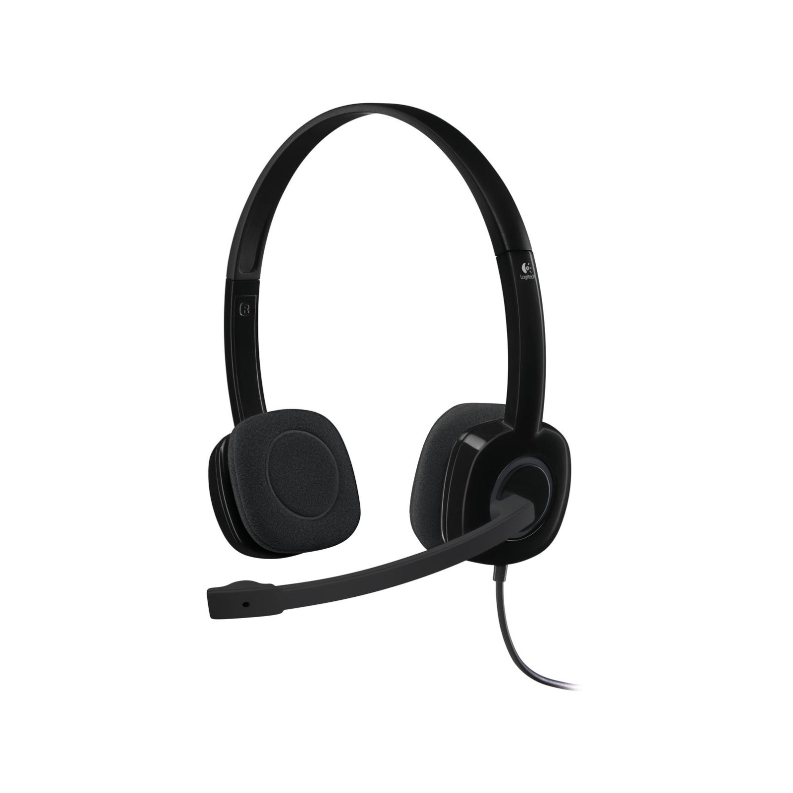  - Logitech H151 Black Stereo Combo-Jack Headset - NexGen Computing