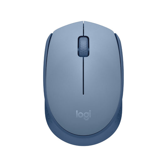  - Logitech M171 Blue & Grey Compact & Portable Wireless Mouse - NexGen Computing