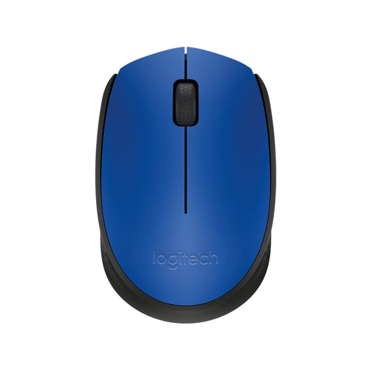  - Logitech M171 Blue Compact & Portable Wireless Mouse - NexGen Computing