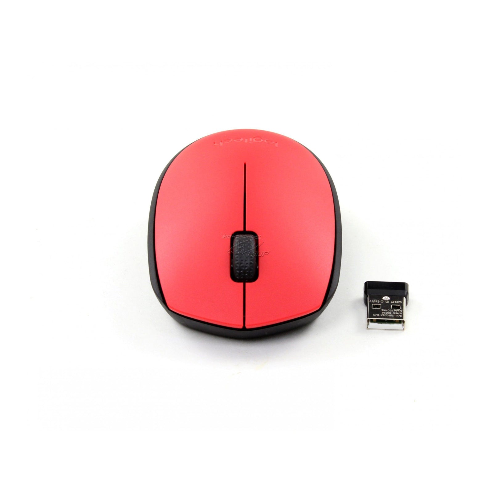  - Logitech M171 Red Compact & Portable Wireless Mouse - NexGen Computing