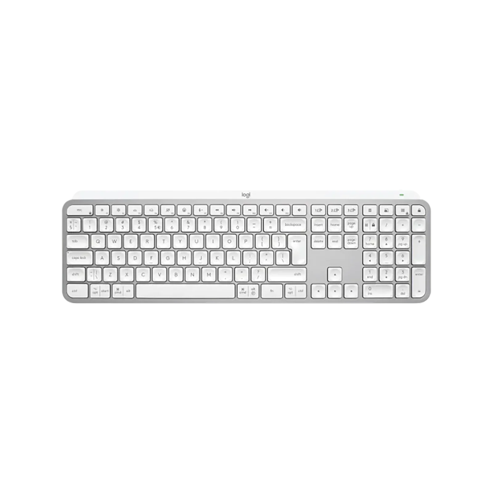 Logitech MX Keys S Graphite Advanced Illuminated Wireless Keyboard.