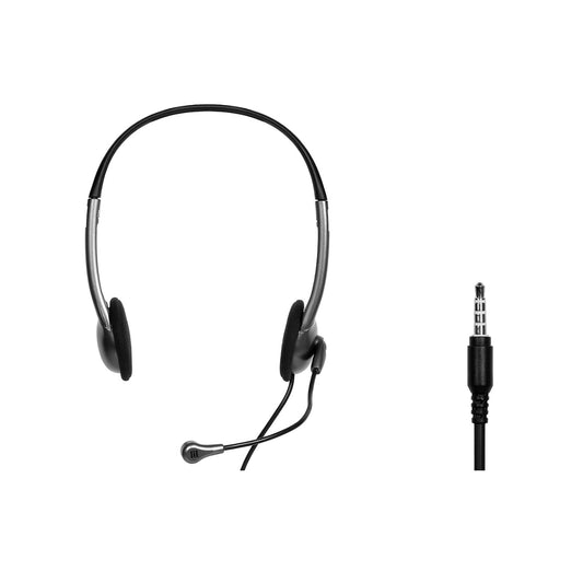  - Port Black Stereo Combo-Jack Headset - NexGen Computing