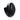 Port Connect Black Ergonomic Rechargeable Bluetooth Mouse.