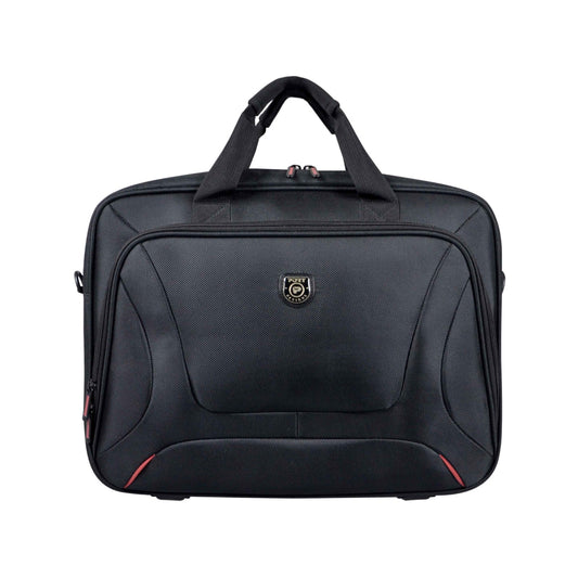  - Port Courchevel Black 15.6" Toploader Bag - NexGen Computing