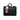 Port Hanoi II Black 15.6" Clamshell Bag.