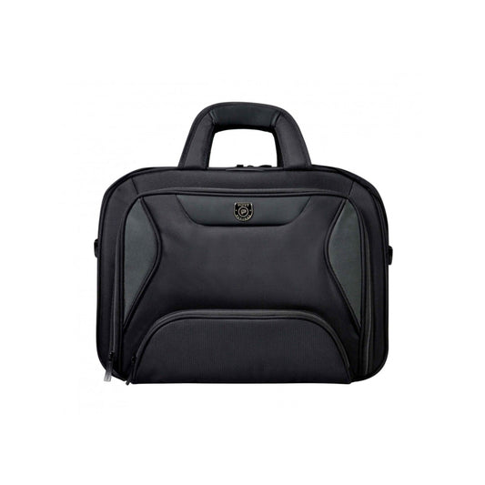  - Port Manhattan Black 15.6" Toploader Bag - NexGen Computing